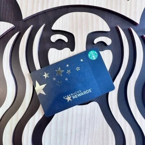Starbucks Rewards China Black Gift Card with Golden Stars Collection - Bild 1 von 9
