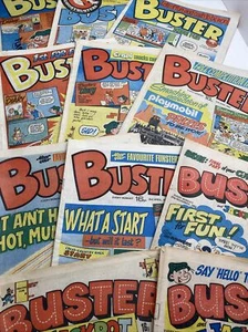 11 x BUSTER COMICS Bundle / Job Lot 1982 - 1984 - Vintage 80s British Comics - Picture 1 of 13
