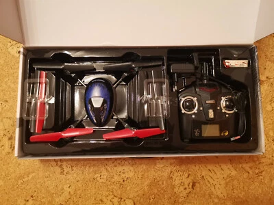 AMEWI Quadrocopter Quadrixx /Funk + 70 Meter Voll Funktionsfähig wie neu - Bild 1 von 4