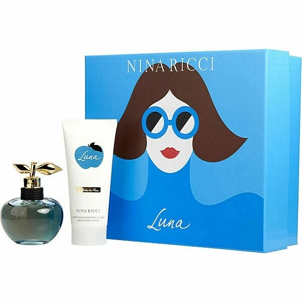 Luna Nina Ricci 2 pc Set Eau de Toilette EDT Spray, Body Lotion NIB - Изображение 1 из 1