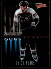 1999-00 Upper Deck Ultimate Victory Smokin Guns Eric Lindros Philadelphia Flyers