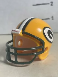 Riddell pocket pro football helmet Green Bay Packers Green Face mask - Picture 1 of 6