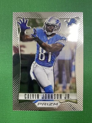 2012 Panini Prizm Calvin Johnson first year HOF! - Image 1 of 4
