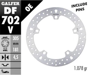 Galfer Front Brake Disc ROUND FIXED 305x4.5mm BMW R 1250 GS ADVENTURE 2019 - Bild 1 von 1