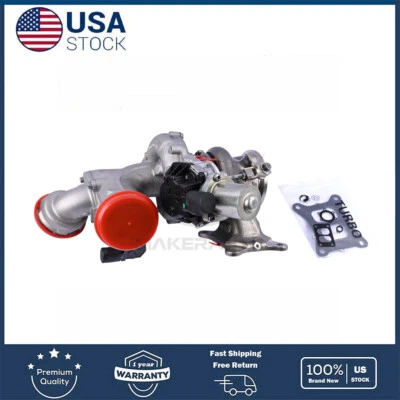 Turbocompresor para Volkswagen Beetle 2014-2017 Jetta 2014-2018 Passat 14-20 Foto 1 de 4