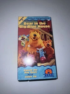 Bear In The Big Blue House Dancin The Day Away Volume 3 VHS Tape Rare Henson - Picture 1 of 5