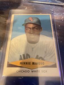 1954 Red Heart Minnie Minoso Good condition Chicago White Sox 🔥🔥🔥🔥