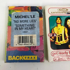 VTG 90s R&B Club Dance Pop 2 Unlimited Fun Factory Michel'le Cassette Tape Lot - Picture 1 of 10