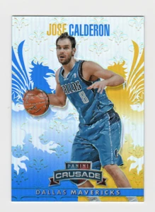 JOSE CALDERÓN 2013-14 Panini CRUZADA AZUL inserto #140 DALLAS MAVERICKS - Imagen 1 de 1