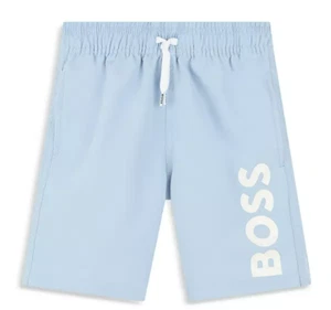 BOSS Kidswear Boys' Swim Shorts swim trunk pale blue size 8 $75 - Picture 1 of 2