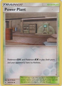 Tarjeta de entrenador de holografía inversa Pokémon JCC SM bonos ininterrumpidos 183/214 planta de energía - Imagen 1 de 1