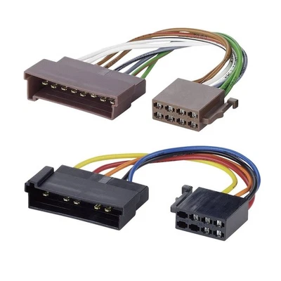 AIV ISO Adaptateur Autoradio Câble Pour Ford Escort Fiesta Transit - Photo 1/2