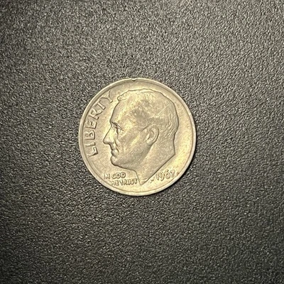 1967 Roosevelt Dime DDO DDR Doubled Date GEM Rare Mint Error Variety Fine - Image 1 of 2