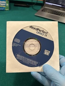 WordPerfect Office 11 CD 2003 Corel *BRAND NEW* *NEVER USED* - Picture 1 of 2