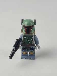 LEGO Star Wars Boba Fett Minifigure sw0396 Head Beard Stubble From 9496 - Picture 1 of 8