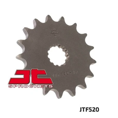 Piñón delantero de acero 17T para Street HYOSUNG GT650 R 2009-2015 JTF520.17 Foto 1 de 4