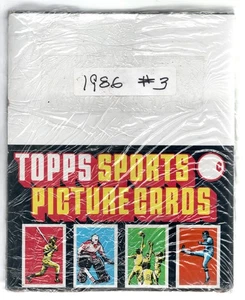 1986 TOPPS BASEBALL RACK PACK BOX 24 RACKS HOFers ROOKIES STARS HOT EQUAL 2 WAX - Picture 1 of 7