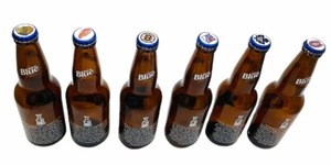 Stanley Cup Labatt Bottles W/ Tops Chicago, Detroit, Boston, NY, Canada *EMPTY* - Picture 1 of 9