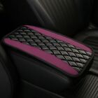 Pu Leather Car Armrest Cover Mat Waterproof Car Accessories Storage Box Pad