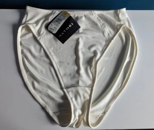 Vtg 90s Natori Slinky Panties LARGE NEW Hi Cut Bikini Panty RARE HTF Second Skin - Picture 1 of 9