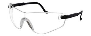 10 Pack Lot Uvex Falcon Safety Glasses Black Frame & Mirror Ultra Hard Coat Lens