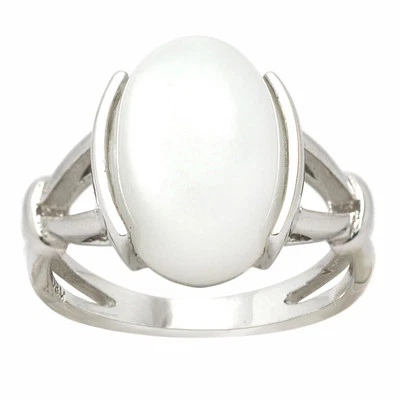 Anillo de Compromiso De Buman Piedra Lunar Genuina Plata 925 Crepúsculo Bella's   Foto 1 de 4