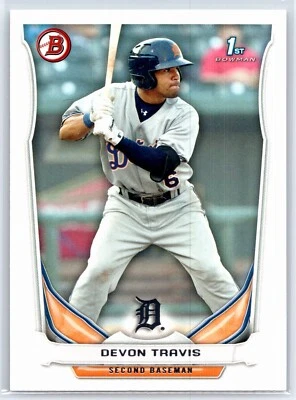2014 Bowman - Prospects #BP33 Devon Travis (RC) - Image 1 of 2