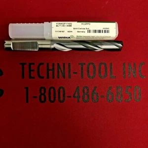 VDS402F11400 11.4mm TiAlN Coolant-Thru 5xD HP Whistle Notch Shank Drill 4143593  - Picture 1 of 1