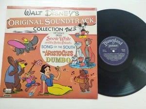 Walt Disney Original Soundtrack Collection Vol 3 Mono LP Vinilo 12" VG/VG - Bild 1 von 7