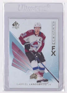 2017-18 UD SP AUTHENTIC SPECTRUM FX INSERT GABRIEL LANDESKOG #S-21 AVALANCHE - Picture 1 of 2