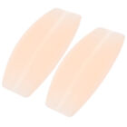  2 Pcs Silicone Shoulder Pads Bra Clips for Straps Clear Stress Reliever