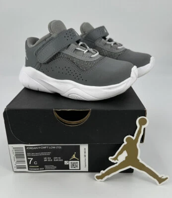 Talla 7C JORDAN 11 CMFT BAJO (TD) GRIS FRÍO / BLANCO-GRIS MEDIO NIÑO CZ0906 001 Foto 1 de 4