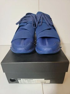 Size 10 - Adidas Y-3 Qasa High - Blue - Picture 1 of 8