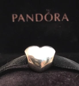 Authentic Pandora Smooth Heart Bead Pandora Puffy Heart Charm Pandora Charm - Picture 1 of 4