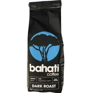 Kenya AA Ground Coffee Beans Dark Roasted 1 Pound - Picture 1 of 21