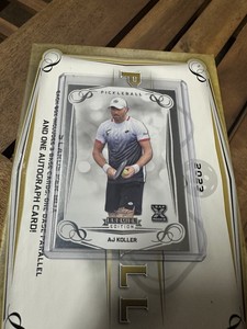 2023 Leaf Premier Edition Silver Foil AJ Koller Rc #4