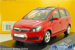 OPEL VAUXHALL ZAFIRA MODEL CAR RED 1:43 SCALE MINICHAMPS 9163174 DEALER ISSUE K8 - Picture 1 of 4