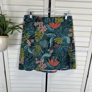 Rip Skirt Vintage Bali Jungle Wrap Sarong Beach Coverup Tropical Size M - Picture 1 of 7