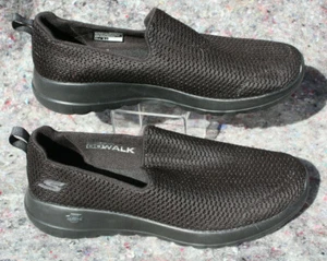 Scarpe da ginnastica Skechers Max da donna taglia 7,5 nere in tessuto Go Walk Joy - Foto 1 di 7
