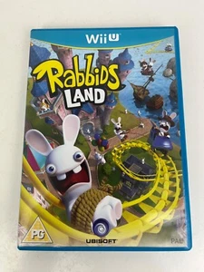 Ubisoft Rabbids Land Game Wii U 2012, Disc Manual & Case - Bild 1 von 2