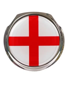 England St George Flag Car Grille Badge - FREE FIXINGS - Picture 1 of 3