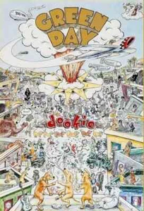 PÓSTER DE PORTADA REPRISE RECORDS GREEN DAY DOOKIE LP NUEVO 24x36 ENVÍO GRATUITO - Imagen 1 de 1
