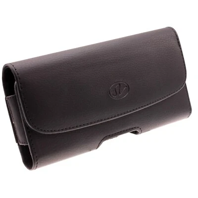 Funda de cuero con clip para cinturón funda giratoria bucles cubierta bolsa de transporte para teléfonos inteligentes Foto 1 de 4