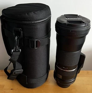 Tamron Di SP 150-600mm f/5-6.3 DI VC USD Lens, Canon EF, Tripod Mount, and Case. - Picture 1 of 11