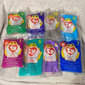 TY Beanie Babys McDonald’s Spielzeug - Little Beanie Babys - 8 Stück - Bild 1 von 8