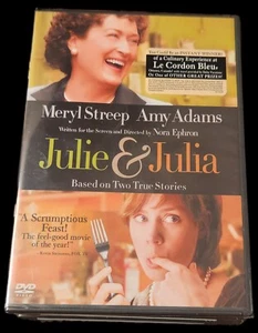 Julie & Julia DVD Neu Versiegelt Meryl Streep Amy Adams Stanley Tucci Kostenloser Versand - Bild 1 von 6