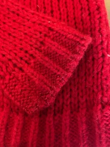 Strickjacke Damen 38 in rot Marke oui - Bild 1 von 3