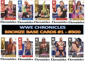 Panini WWE Chronicles 2022 - Chronicle Basiskarten BRONZE Parallelen #1 bis #200 - Bild 1 von 234