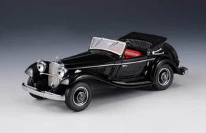 Mercedes Benz 290A (W18) Cabriolet A "Black" 1936 (open) (GLM 1:43 / 207301) - Bild 1 von 6