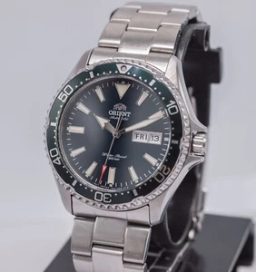 Orient Mako III Kamasu 42mm Automatic Men's Green Teal 200m Dive Watch - Picture 1 of 8